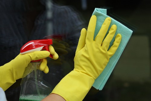 Cleaner providing domestic cleaning in a London home