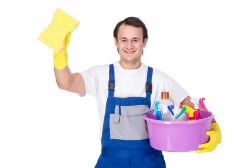 Freshly cleaned carpet fibres in a London home or office