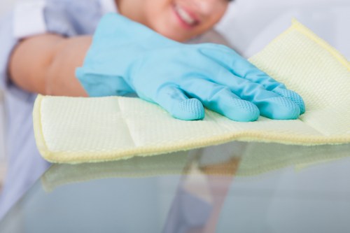 Professional sofa cleaning service in a London home with fabric upholstery