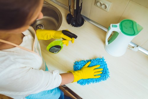 Local hard floor cleaning service for a London property