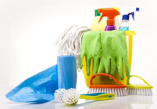 After builders cleaning service for a commercial space in London