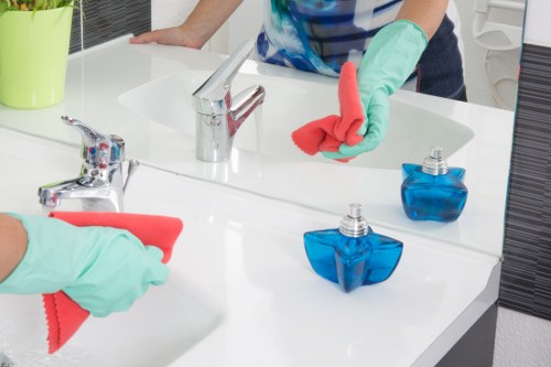 Cleaning company planning service around London building access