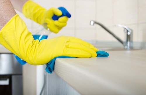 Professional exterior window cleaning for a London property