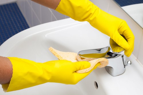 Local London cleaning team handling a one-time deep clean in a flat